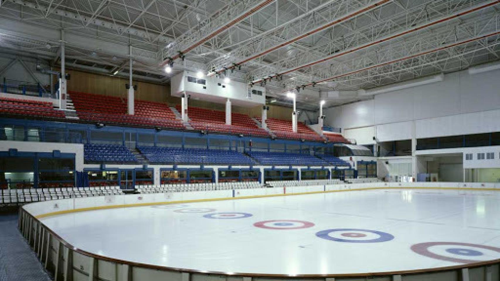 La pista del Palacio de Hielo de Madrid.