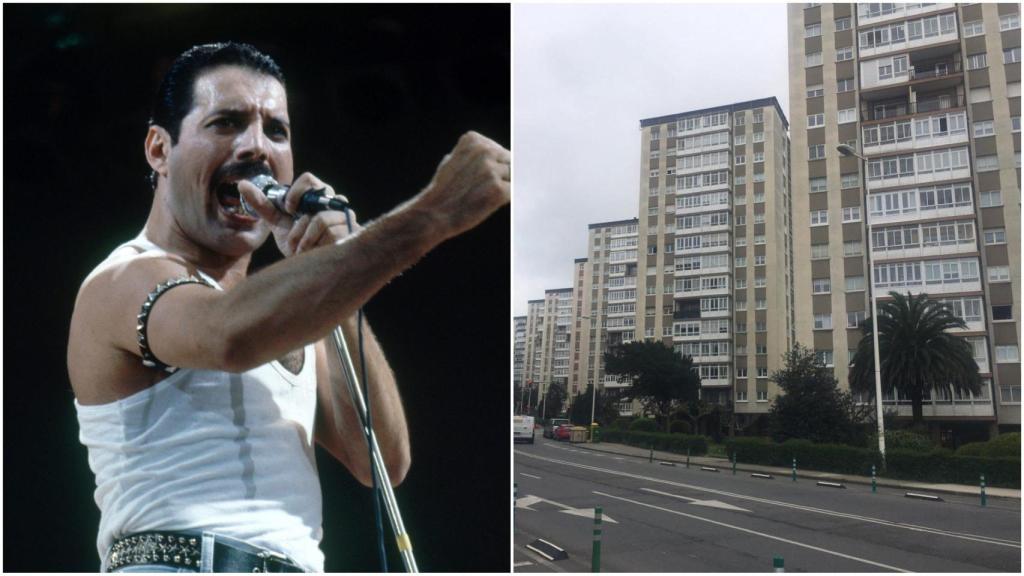Coronavirus: Freddie Mercury resucita en un barrio de A Coruña
