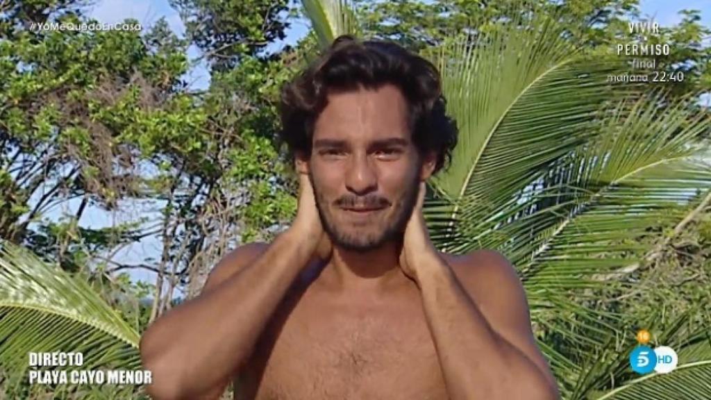 Alejandro Reyes en 'Supervivientes'