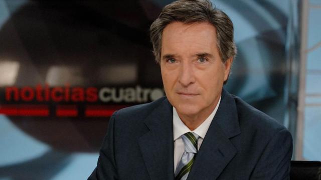 Iñaki Gabilondo en el plató de 'Noticias Cuatro'