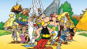 Astérix, Obélix y su cuadrilla.