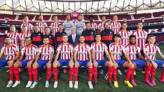 Foto oficial del Atlético de Madrid 2019/2020