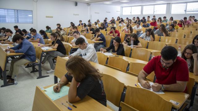 Pruebas de Selectividad en la Universidad de Sevilla el año pasado.