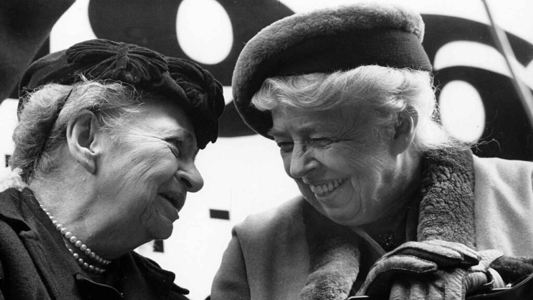 Hick y Eleanor Roosevelt.