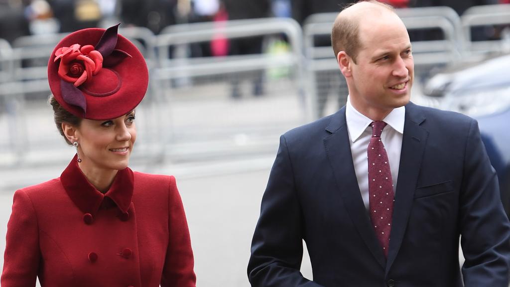 Los duques de Cambridge durante el día de la Commonwealth.