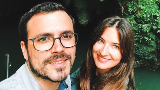 Alberto Garzón y Anna Ruiz, en una imagen de sus redes.