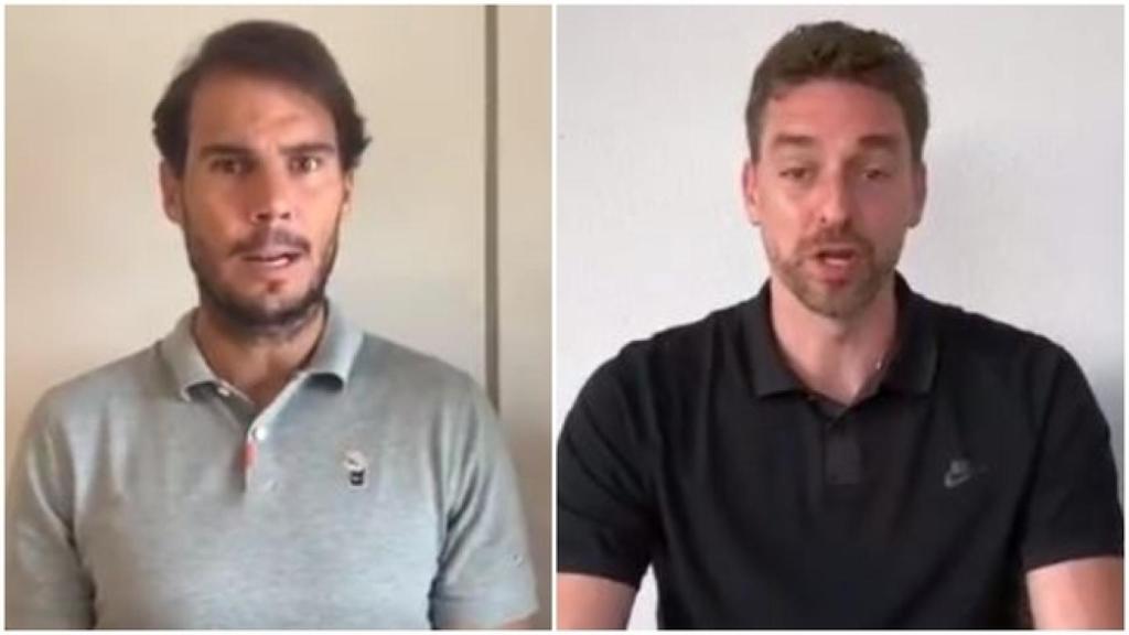 La campaña de Rafa Nadal y Pau Gasol