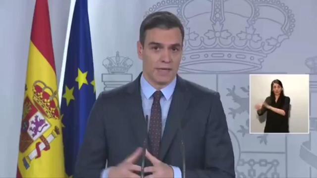 El presidente del Gobierno, Pedro Sánchez.