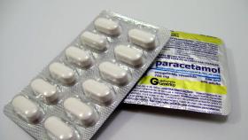 Dos 'blister' de paracetamol.