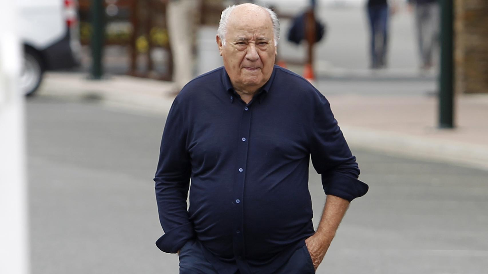 El empresario Amancio Ortega.