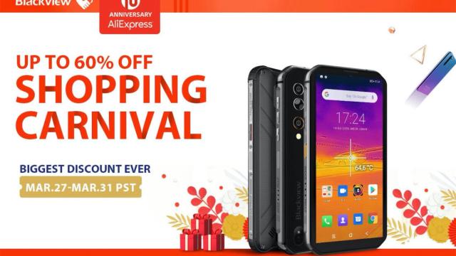 Grandes descuentos de Blackview por el ‘Carnaval de Compras’ en Aliexpress