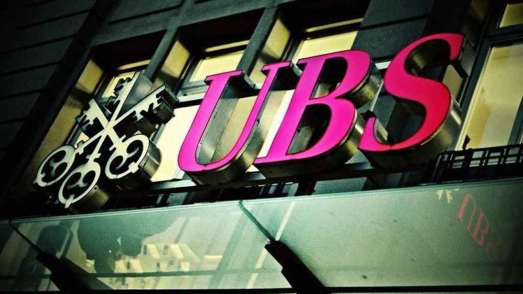 Logo del banco suizo UBS.
