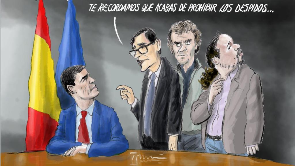 Viñeta de Tomás Serrano.