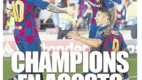 La portada del diario Mundo Deportivo (28/03/2020)