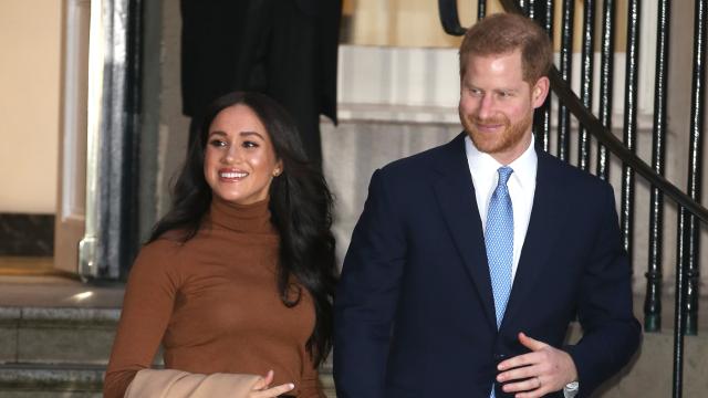 El príncipe Harry y Meghan Markle  en una imagen de archivo.