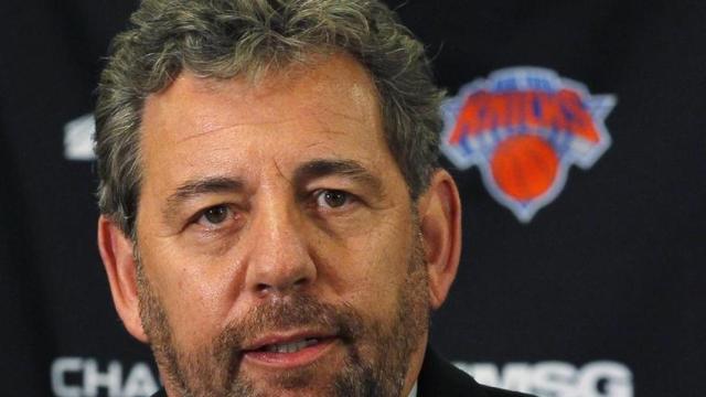 James Dolan, dueño de los New York Knicks