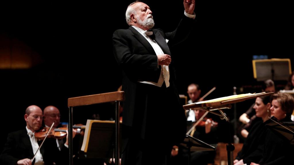 Krzysztof Penderecki, en un imagen de archivo en Tel Aviv.