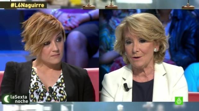 Los rifirrafes de Esperanza Aguirre en 'laSexta Noche'