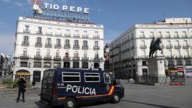 La Puerta del Sol de Madrid.