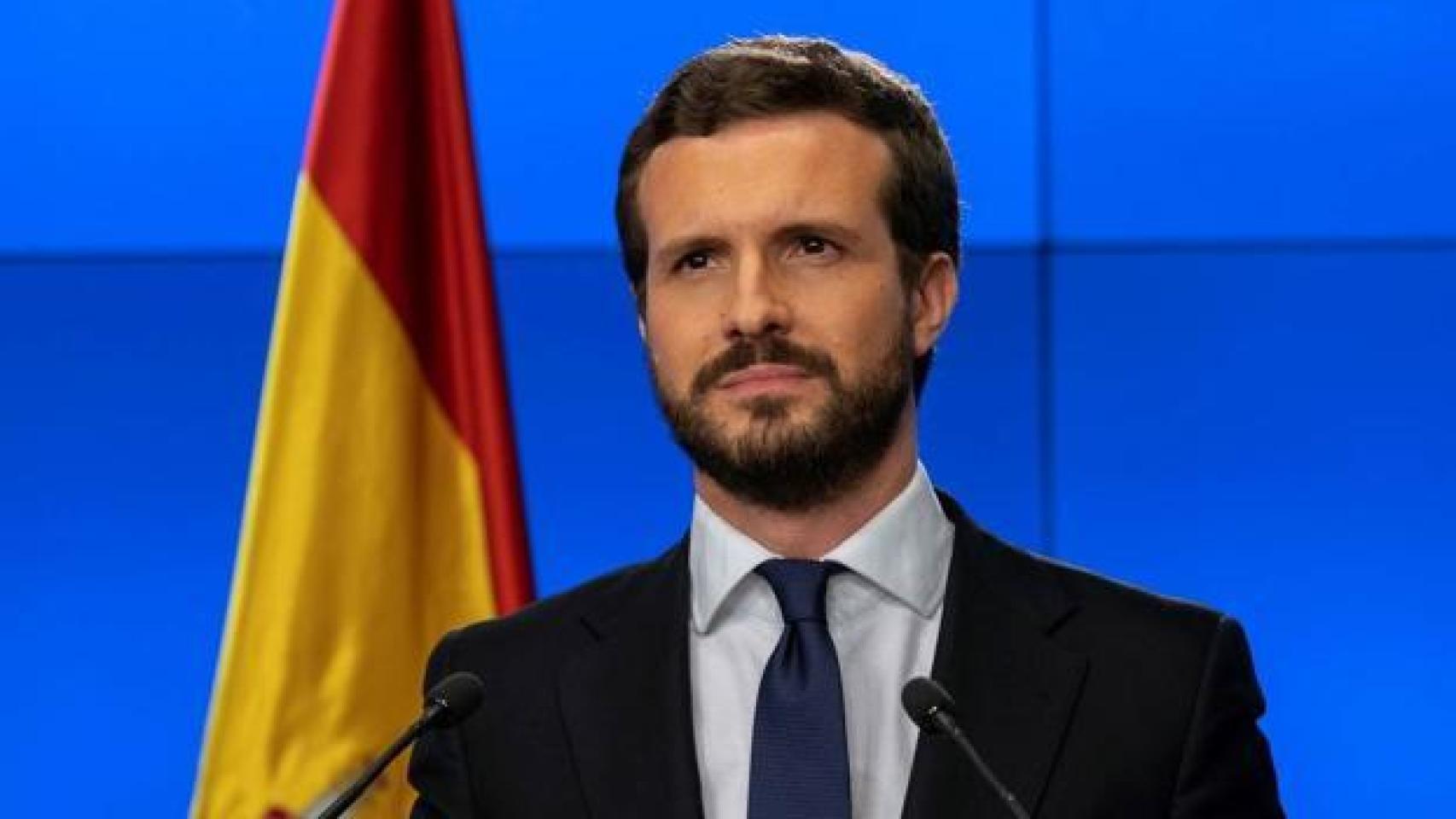 El líder del PP, Pablo Casado, en imagen de archivo.