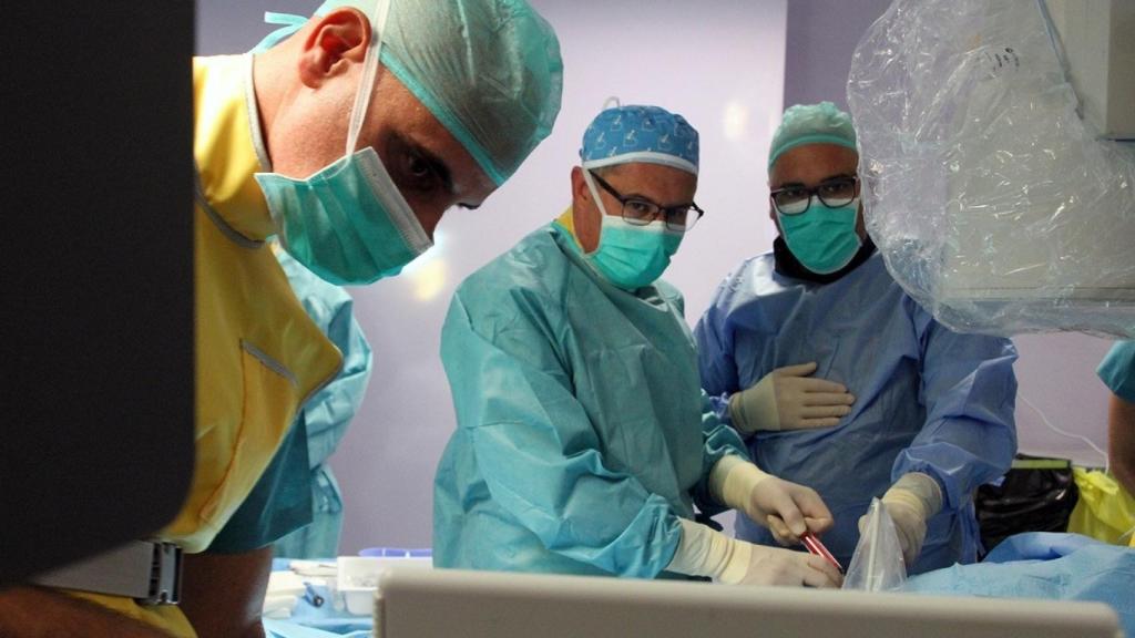 Una operación en el Hospital Quirónsalud Sagrado Corazón.