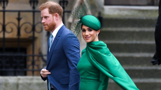 Harry de Inglaterra y Meghan Markle.