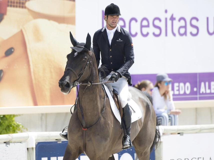 José Bono Rodríguez está a cargo de los 73 caballos que se encuentran actualmente en su hípica de Toledo.