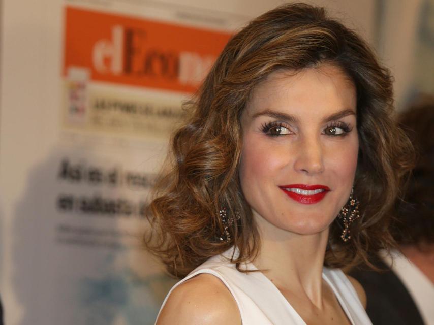 Letizia durante un evento de 'El Economista' en 2016.