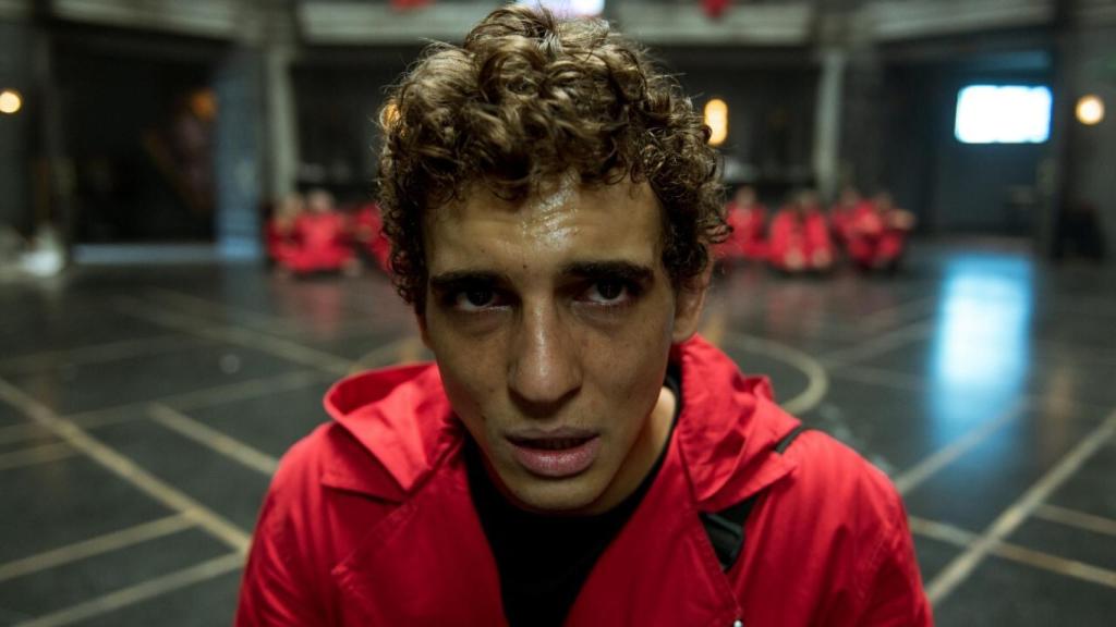 Miguel Herrán en 'La casa de papel' (Netflix)