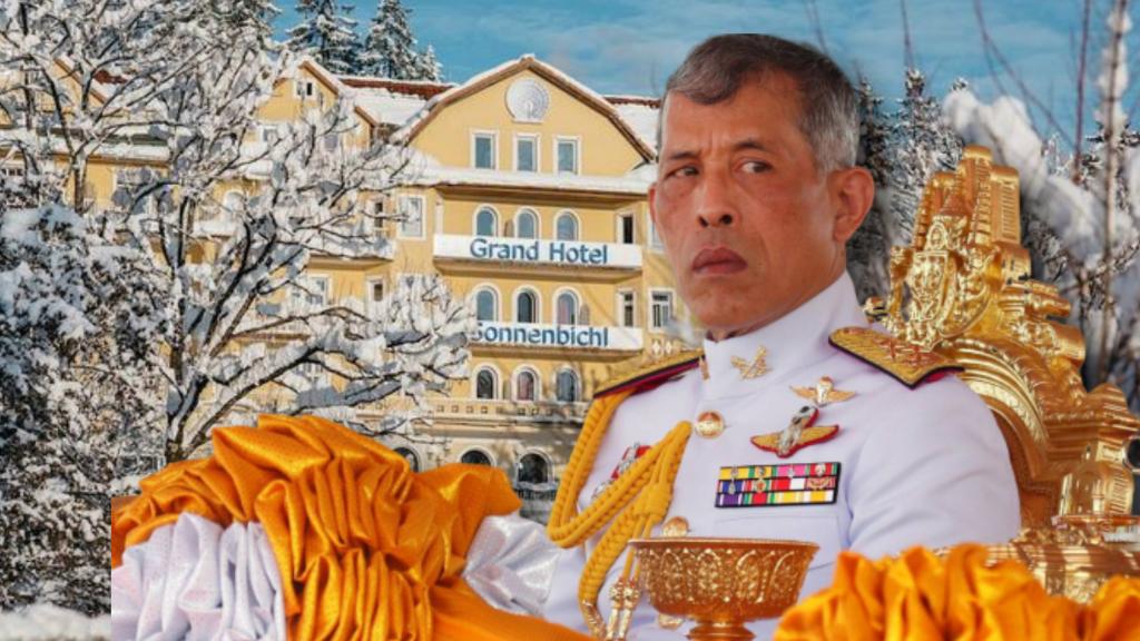 El rey de Tailandia en un montaje de Jaleos.