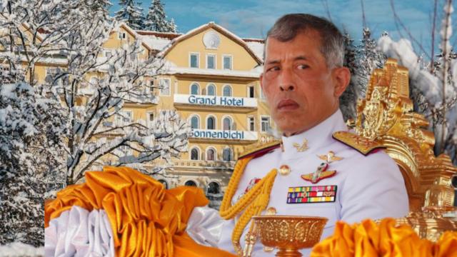 El rey de Tailandia en un montaje de Jaleos.