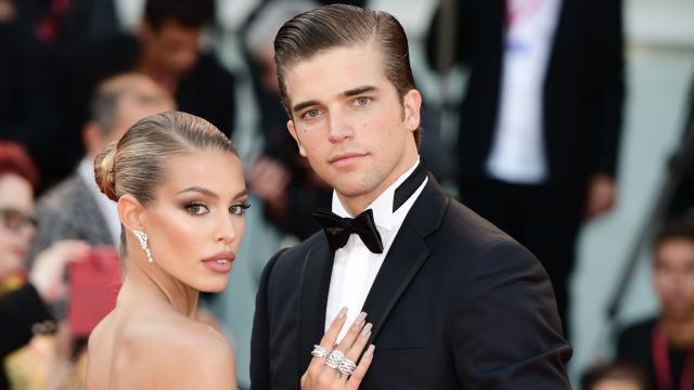 Jessica Goicoechea y River Viiperi, en el Festival de Venecia el pasado agosto.