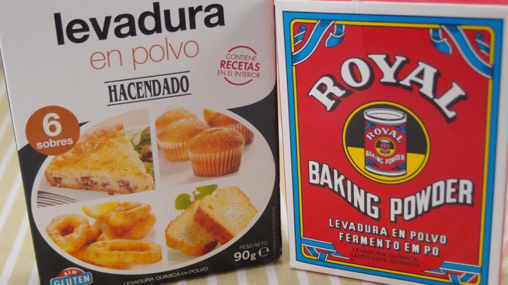 Levadura Royal o levadura química en polvo