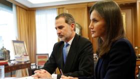 Los reyes Felipe VI y Letizia.