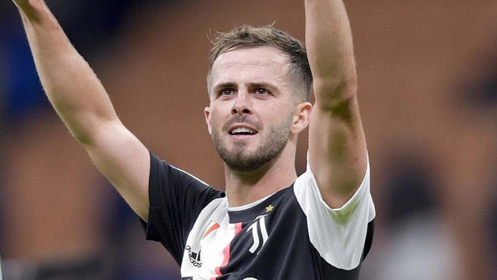 Miralem Pjanic, en un partido de la Juventus de Turín