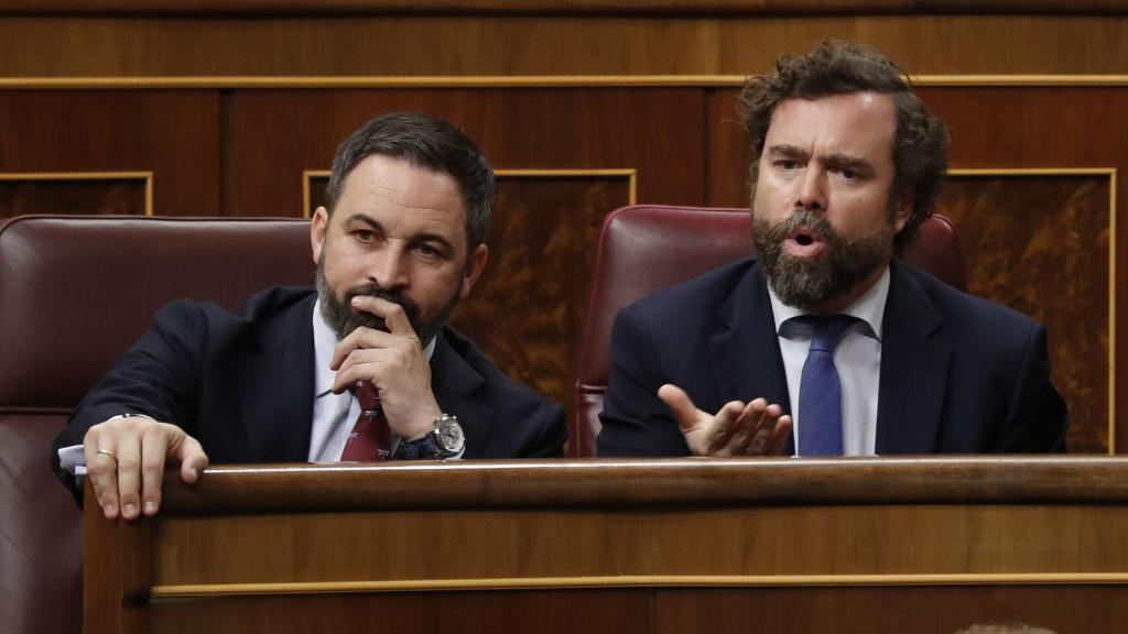 Santiago Abascal e Iván Espinosa de los Monteros.