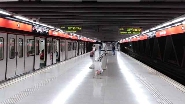 Una estación del metro de Barcelona, en una imagen de archivo.