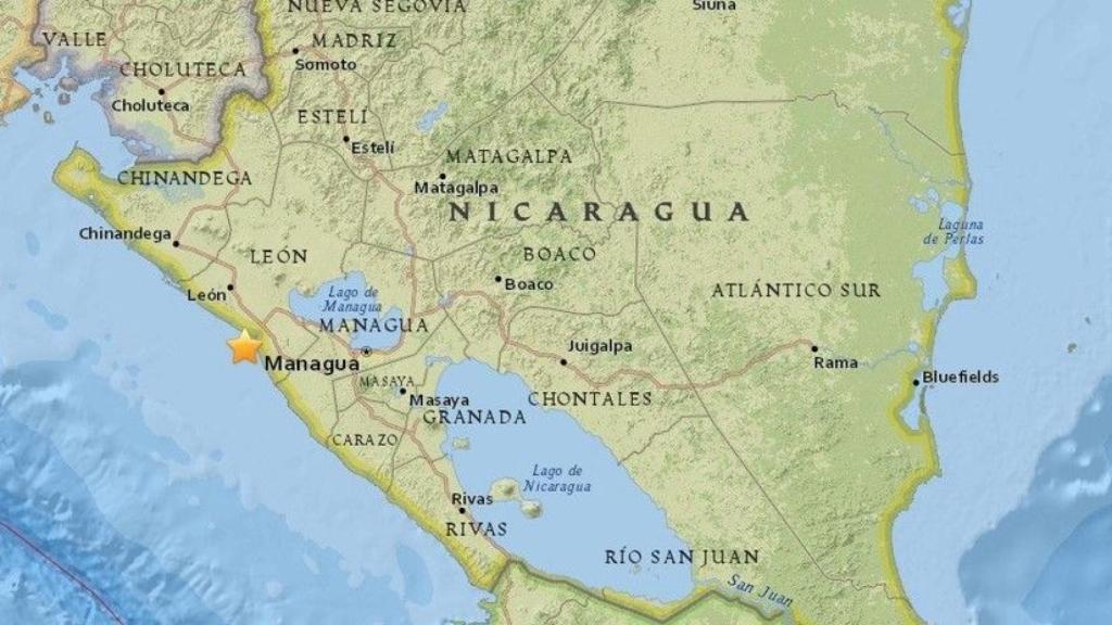 Mapa de Nicaragua