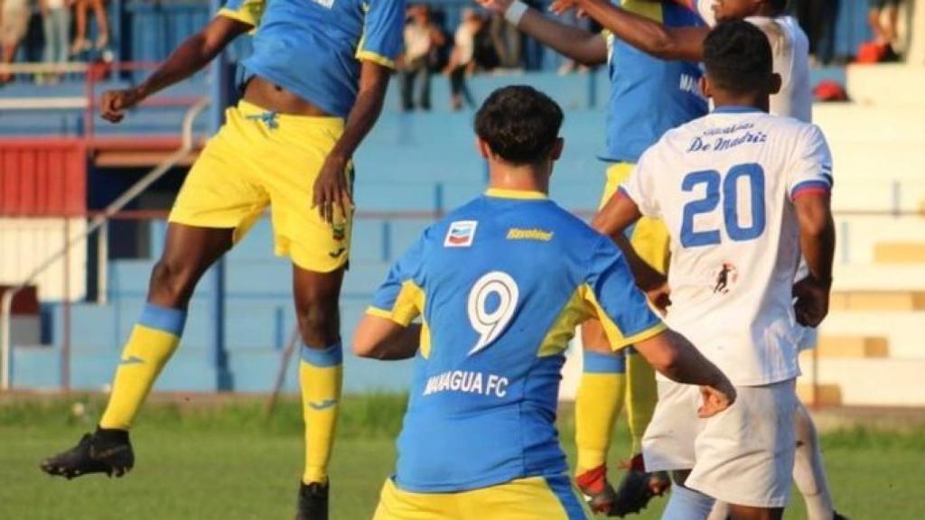 Partido entre el Real Madriz y el Managua de la liga de Nicaragua