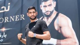 El boxeador Amir Khan