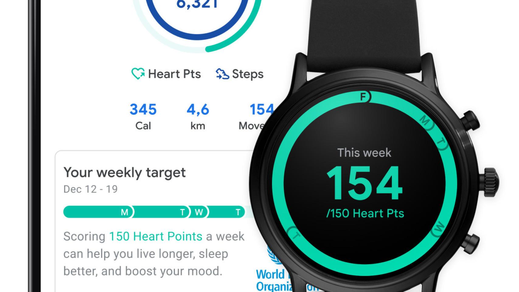 Google Fit actualiza su interfaz: más sencilla y con más datos