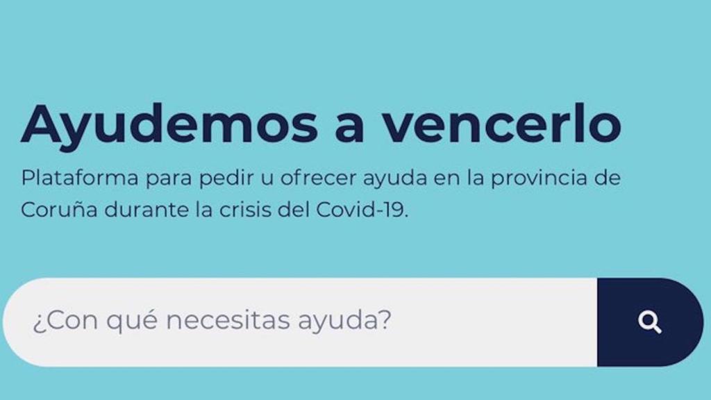 Nace Ayuda Coruña, una plataforma de colaboración ciudadana ante el coronavirus