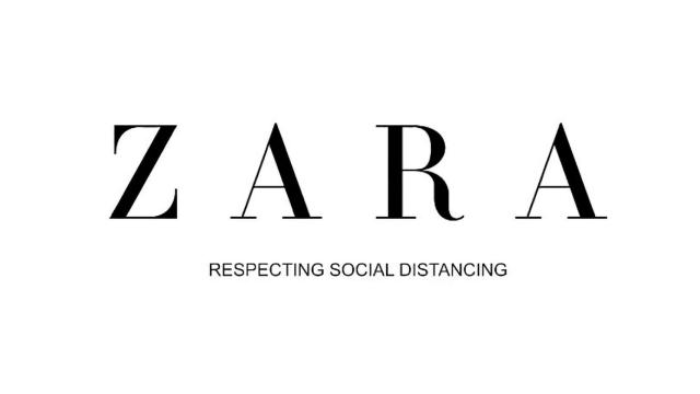 Logotipo de Zara con las letras espaciadas
