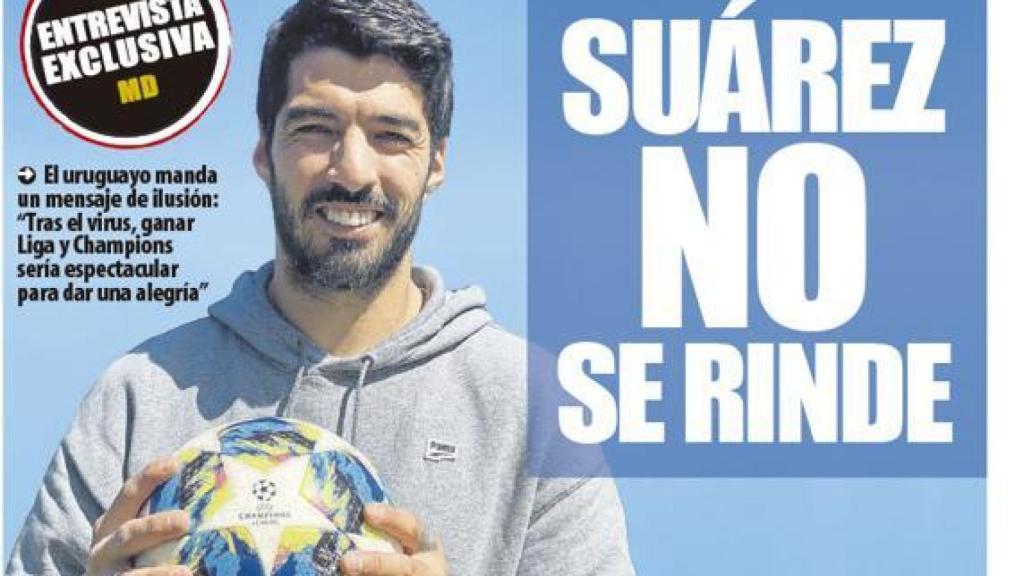 La portada del diario Mundo Deportivo (08/04/2020)