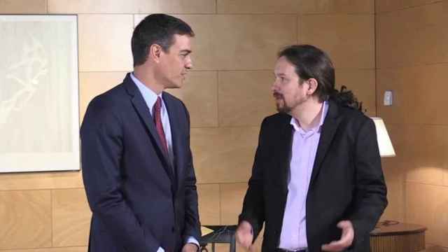 Pedro Sánchez y Pablo Iglesias