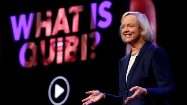 Meg Whitman, ex CEO de eBay y HP, y fundadora de Quibi.