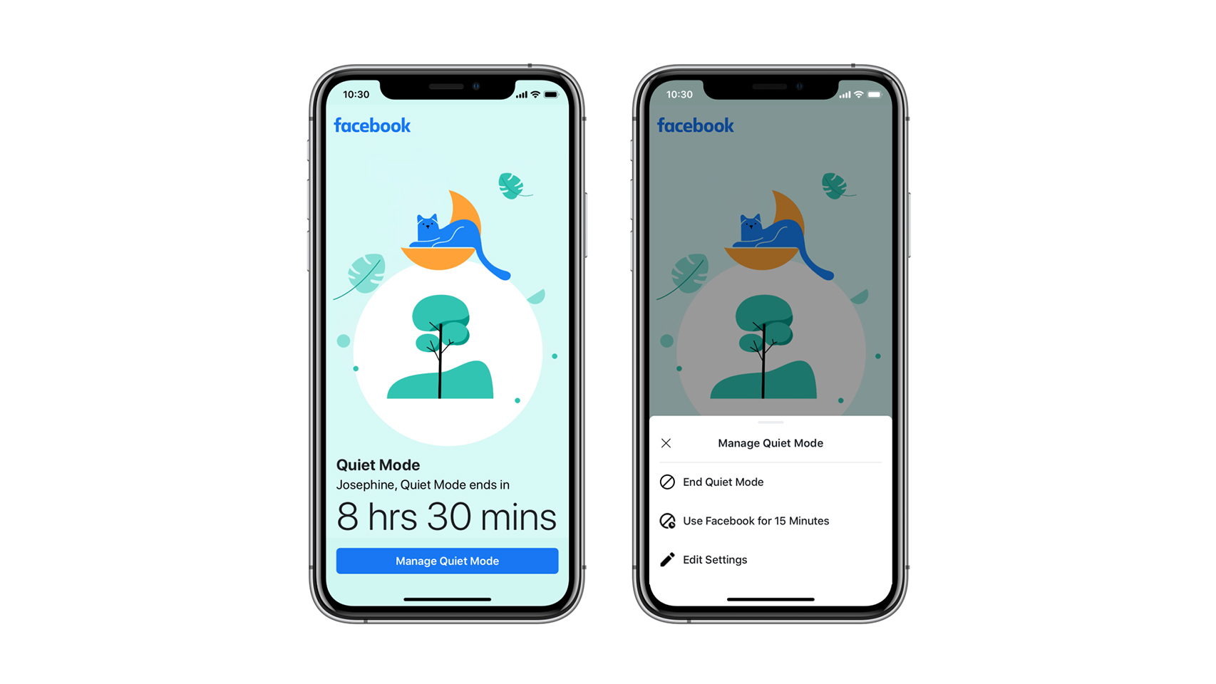 Quiet Mode, el nuevo modo silencioso de Facebook