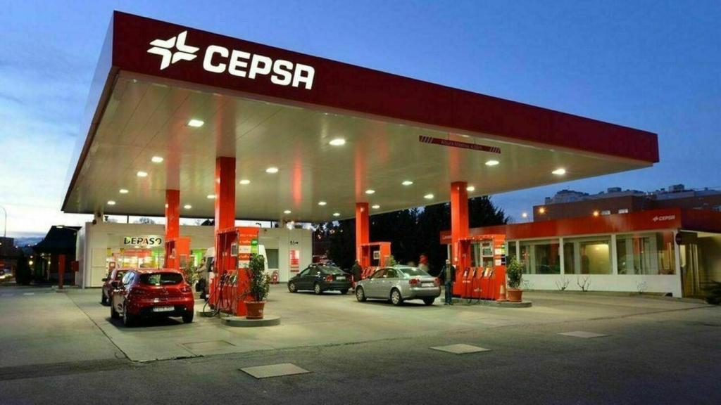 Una gasolinera de Cepsa.