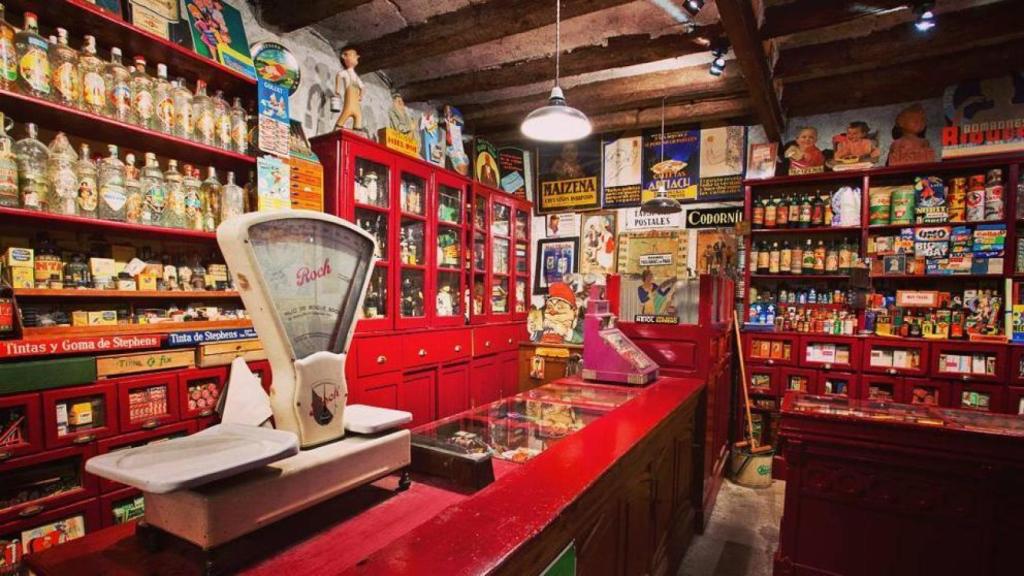 Reproducción de una tienda de ultramarinos de las les Botigues Museu de Salàs de Pallars (Instagram / Botigues museu)