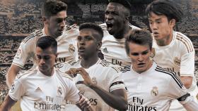 Fede Valverde, Reinier, Vinicius, Rodrygo, Kubo y Odegaard